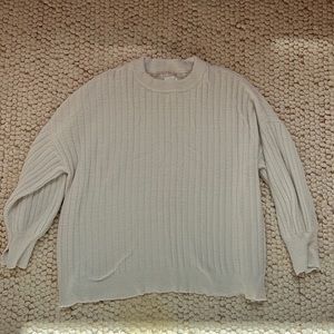 Aerie Cream Sweater - size xl